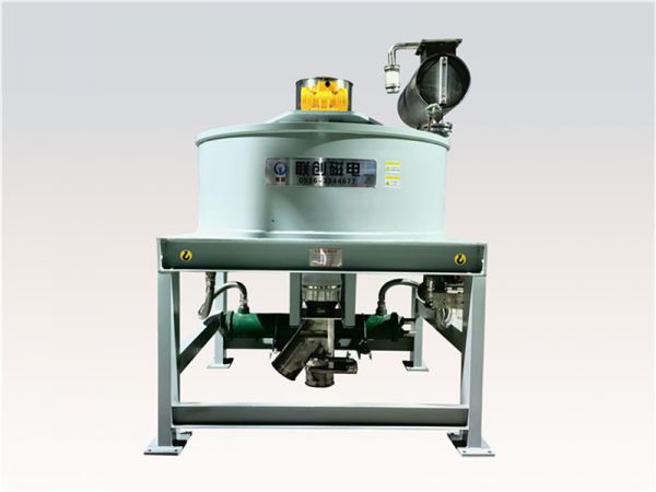 When to replace a magnetic separator's magnetic drum due to wear?